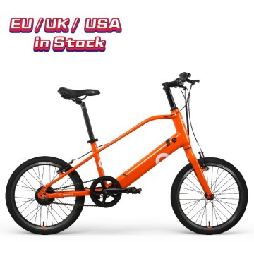 Rad mini treten durch das ebike