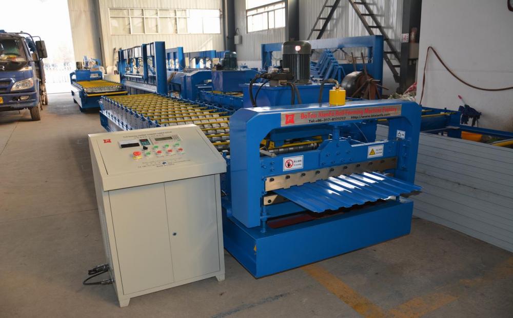 Steel Roller Shutter Door Slat Roll Forming Machine