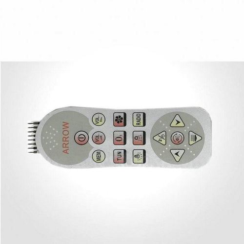 Janela LED Painel de interruptor impressa em alumínio