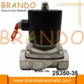 2S350 Bağlantı Noktası 1 1/4 &#39;&#39; Pnömatik Solenoid Valfler