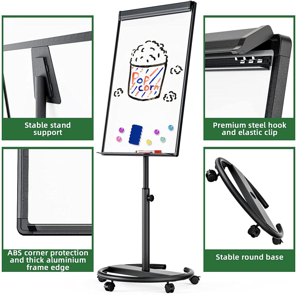 36x24 inches Mobile Whiteboard