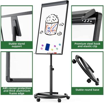 Mobile Round Based Whiteboard easel 24x36inches Amazon us