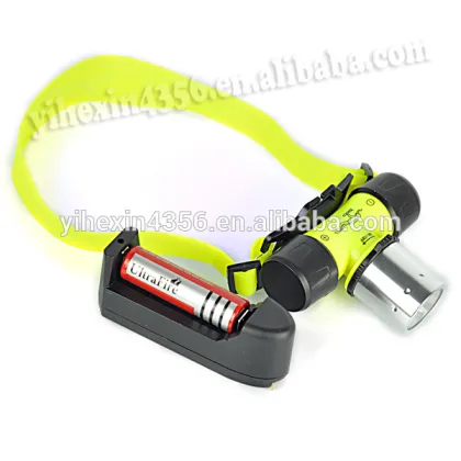 Summer Diving Equipment 1200Lumen IP68 Waterproof Diving Headlamp