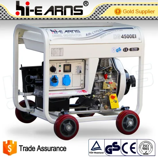 3KW open single phase frequency converter diesel generator