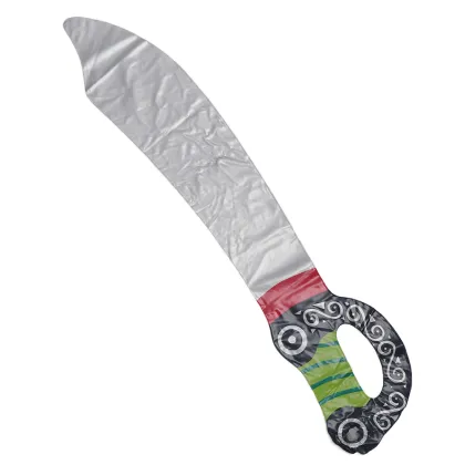 New Inflatable Toy Swords Kids Garden Yard Outdoor Toys Children Pirate Swords Shape Anime Inflatable Sword Child Boys Gifts