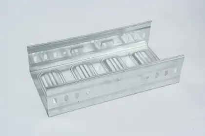molded trough type cable tray