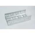 molded trough type cable tray