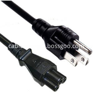 110v NEMA 5-15p to iec c5 power cord