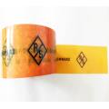 total transfer customized company logo OPEN VOID tape
