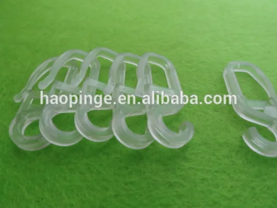 Plastic curtain hooks plastic hooks for curtains curtain accessories tieback hook