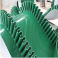 Green Profile Cleated PVC Conveyor Belt with Baffle