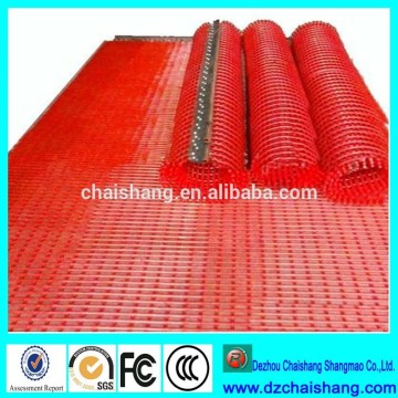 4x4 Polyurethane Coated Wire Rope Mesh for sale