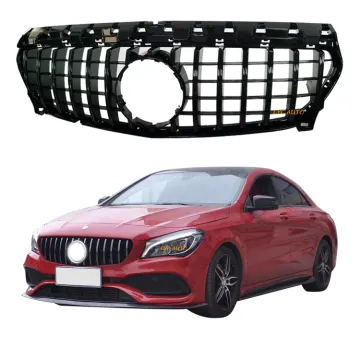 W117 GT Grille for Mercedes-Benz CLA (W117 GT) - R Grille Compatible with CLA200, CLA180, CLA260 (2016-2018)