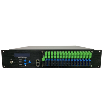Factory Price EDFA Amplifier 1550nm 23dBm/19dBM 8/16/32 Ports WDM