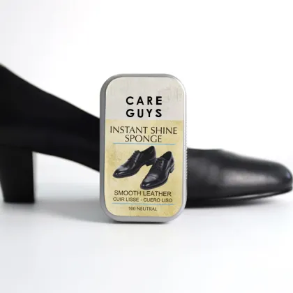 shoe shine sponge leather shoe care company