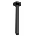 Black Plated Brass Shower Arm