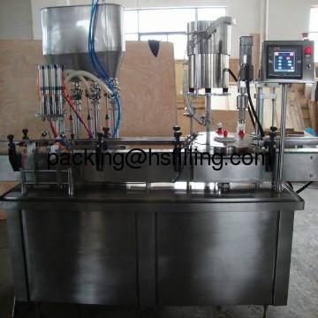 Linear Automatic Sauce Filler Capper