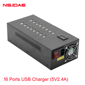 16 puerto USB Cargador 200W High Port Charger