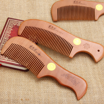 N147 Custom Natural Wooden Promotion Moustache Comb