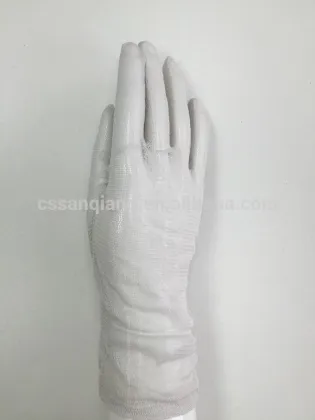 Hot Sale Silk Made Wedding summer driving gloves Lace bridal hollow out gloves