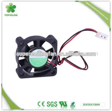 RHos approved 30x30x10mm 12V dc cooling fan