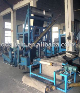 vertical fabric slitting machine