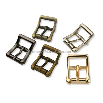 High-Quality 0.75 Inch 20mm Zinc Alloy Metal Roller Pin Belt Buckle in 5 Colors