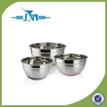 Multifunctional silicon bottom mixing bowl with high quality