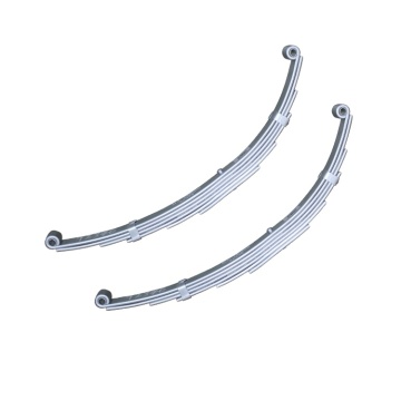 4 Blatt Doppelaugenfeder Suspension für 2000 -Pfund -Anhängerachse - 26 Zoll