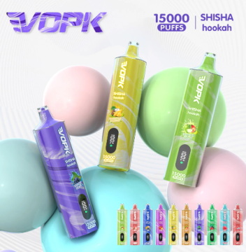 Vopk Shisha Hookah 15000 Puffs Disposable Vape Pod Digital Display Wholesale Price