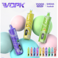 VOPK SHISHA HOOFAH 15000 PULDS Disponibla VAPE POD Digital Display grossistpris