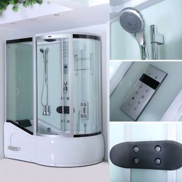 2016 New Design steam shower room glass