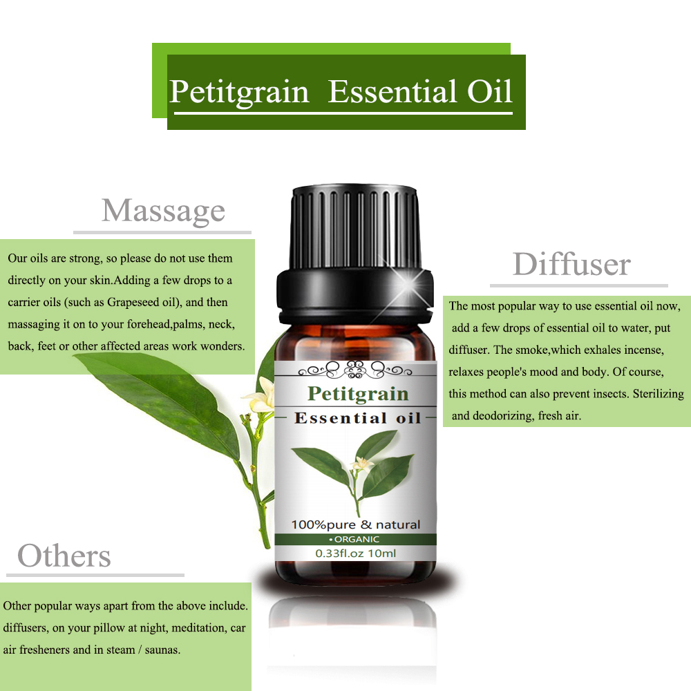 Certified Pure and Natural Petitgrain Oil