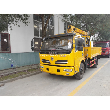 DFAC 5 ton jib crane hidrolik yang dipasang di truk