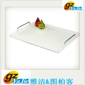 High Quality Rectangular Acrylic Organizer,Acrylic Tray,Appetizer Tray