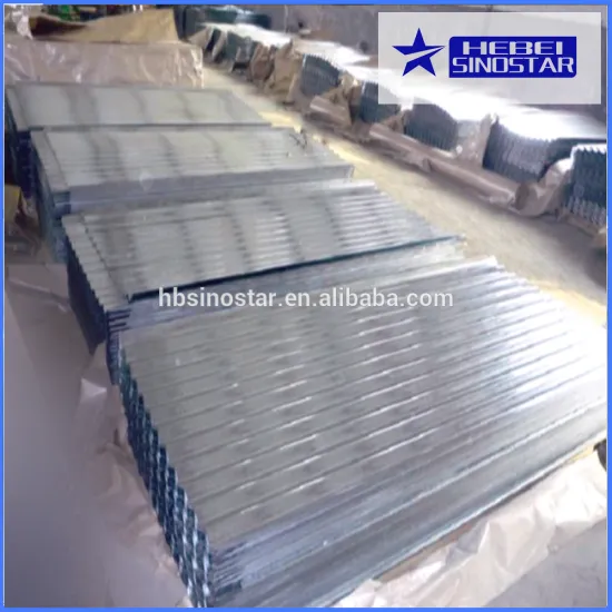 Galvanized paint colored corrugated steel roofing sheet