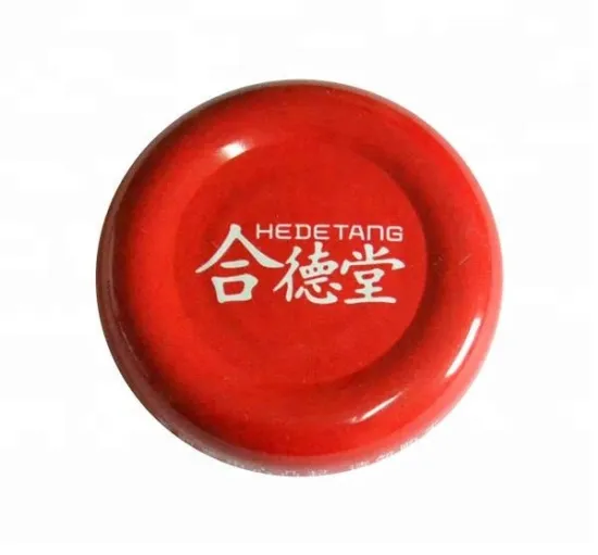 Regular Twist Off aluminium screw caps With Step & Safety Button Making Production Line