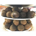 High temperature fermented black garlic