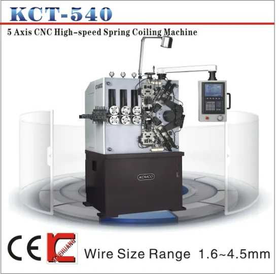 4mm 5 Axis CNC Compression Spring Coiling Machine&Spring Coiler