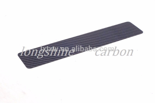 3k twill woven carbon fiber plate, matte finish, different thickness