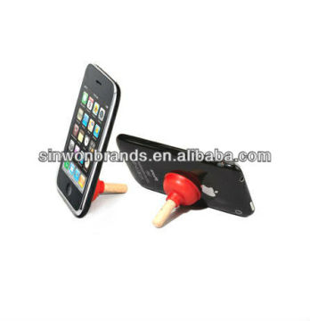 phone holder sucker stand with key chain