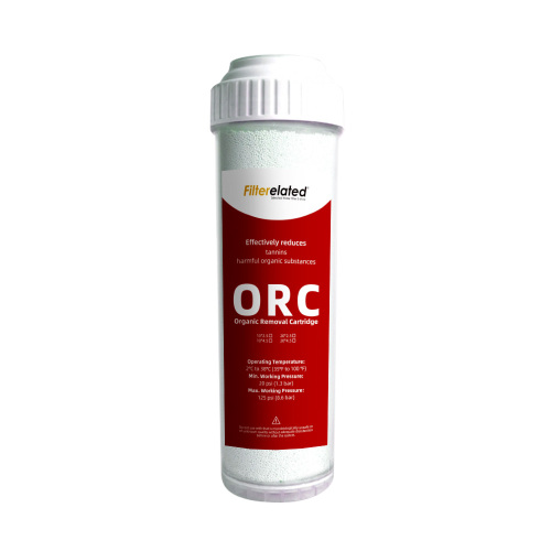 Cartuchos de filtro de água de remoção orgânica ORC