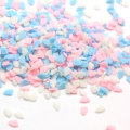 5mm White Blue Pink Cloud Polymer Soft Clay Sprinkles for Crafts DIY Making Nail Art Slices Slime Filler Accessories