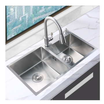 Modern Double Bowl Stainless Steel Kitchen Sink for Direct Selling