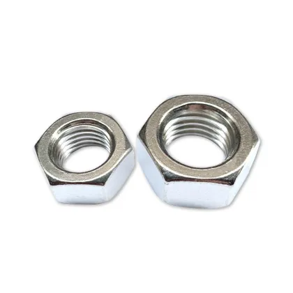 Stainless Steel 304 Fine Thread Hexagon Nuts