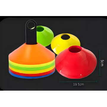 Serie di allenamenti con logo sul disco