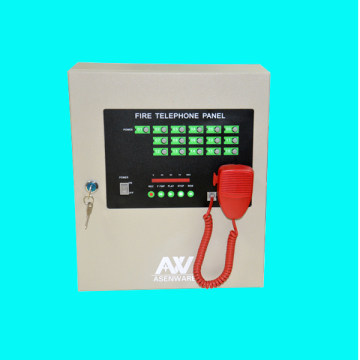 8 Zone Fire Telephone Panel System