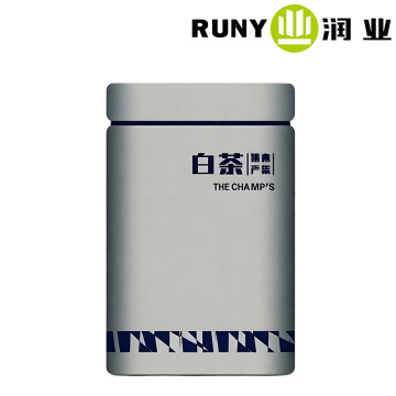 Элегантная жестяная банка для чая с крышкой