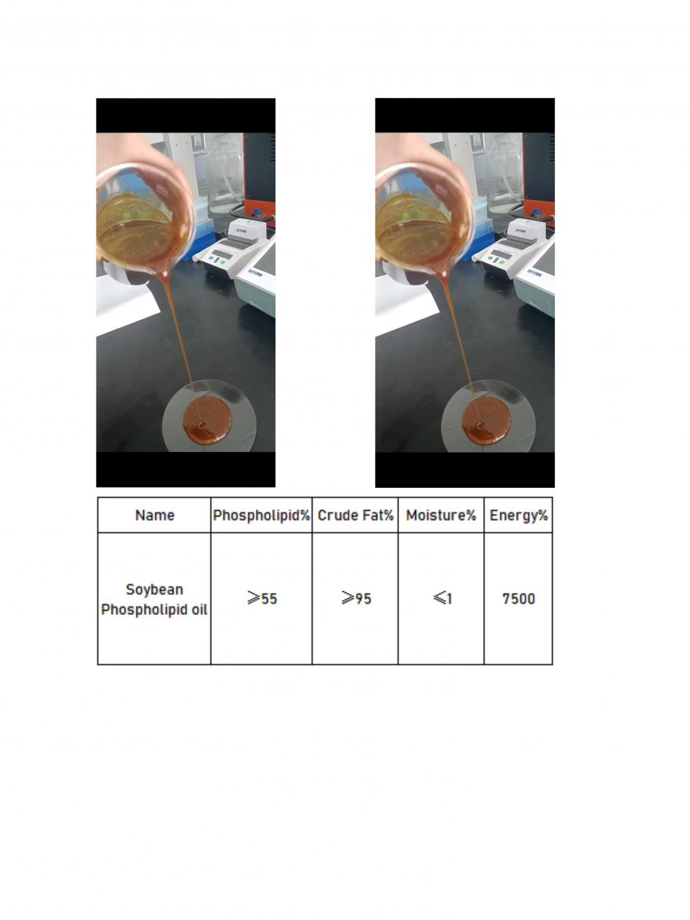 Lecitina liquida di soia additiva per mangimi certificati ISO