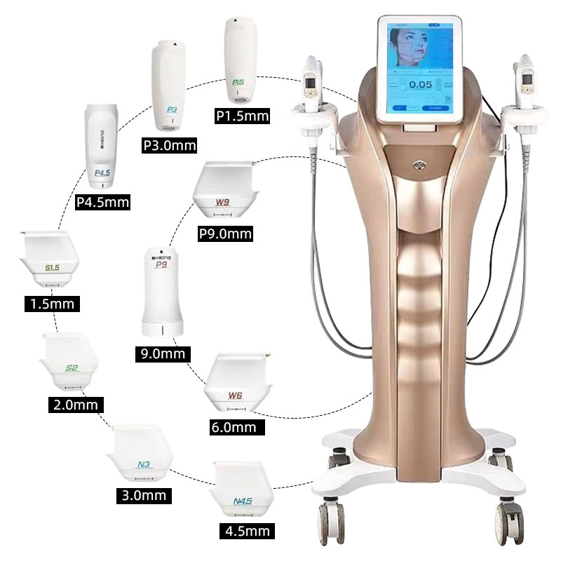 Hot Pull Ultrasonic Energy Cannon Focused Anti-Aging Instrument